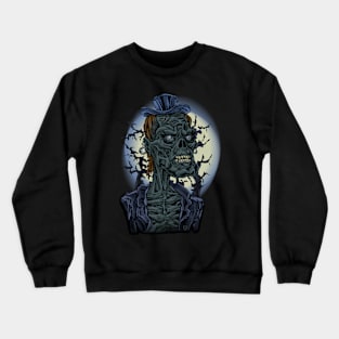 Zombie Hat Crewneck Sweatshirt